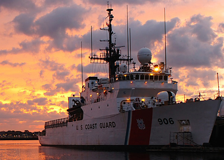 USCG Cutter. Links to Gifts of Cash, Checks, and Credit Cards
